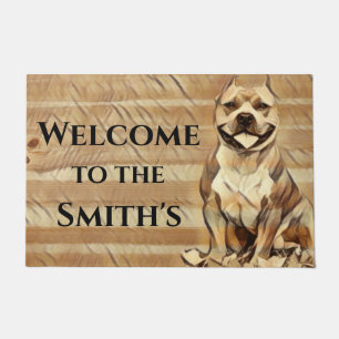 Felpudo Bulldog Pit personalizado