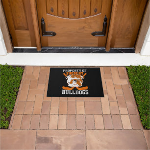 Felpudo Bulldog Propiedad De Bulldogs De Sudbury Perro Dom