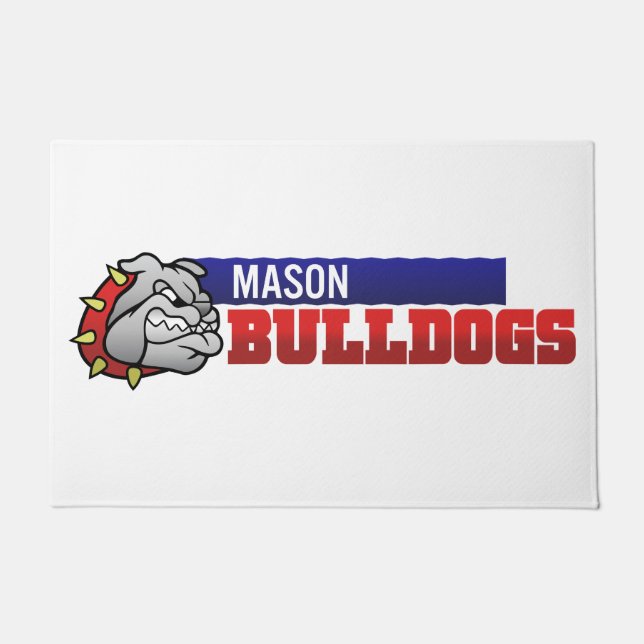 Felpudo Bulldoges Mason #3 (Anverso)