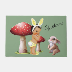 Felpudo Bunny Baby Springtime Doormat