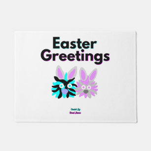 Felpudo Bunny Fuzzies Doormat