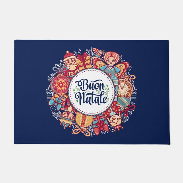 Felpudo Buon Natale Doormat (Anverso)