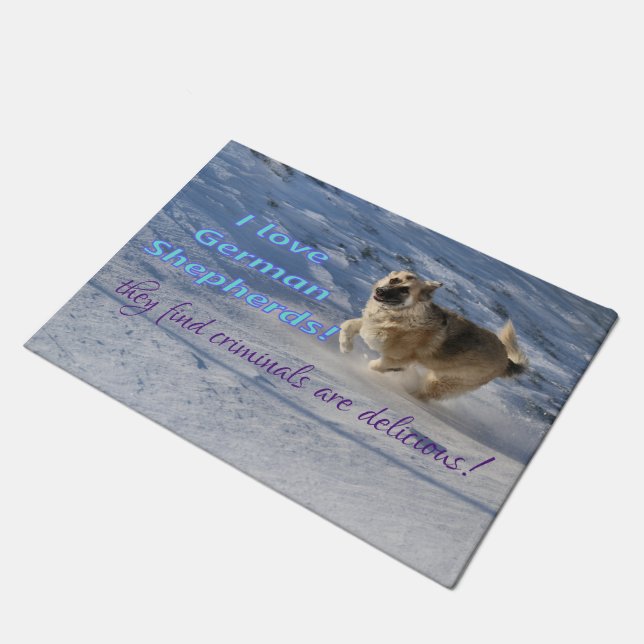 Felpudo Burla de nieve (Angular)