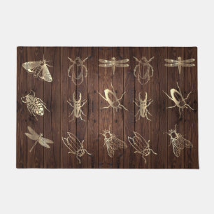 Felpudo burro Relieve metalizado bugs doormat