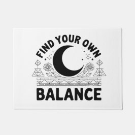 Felpudo Buscar su propio saldo