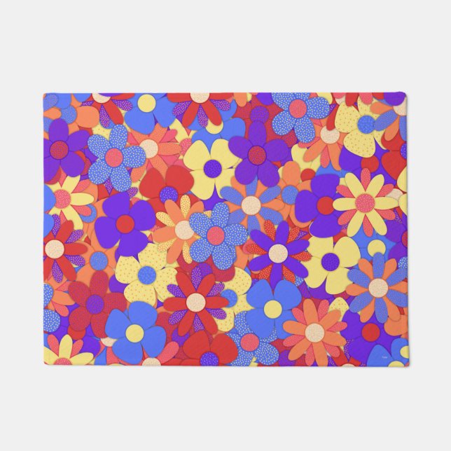 Felpudo Bustling Bouquet Doormat (Anverso)