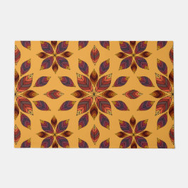 Felpudo Caall Leaves Rosette