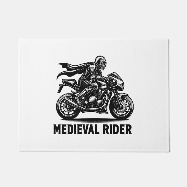 Felpudo caballero medieval (Anverso)
