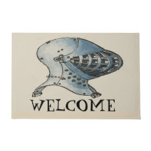 Caballero medieval, añada texto Doormat