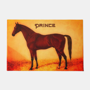 Felpudo Caballo árabe - personalizado