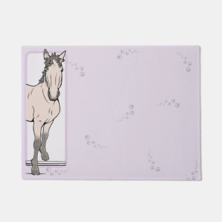Felpudo Caballo Caprichoso Bienvenida Ecuestre Amante