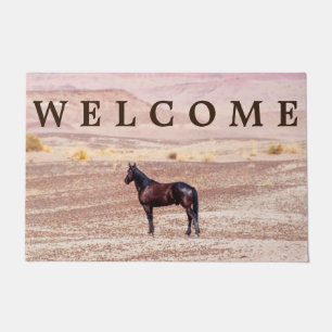 Felpudo Caballo desierto P8664