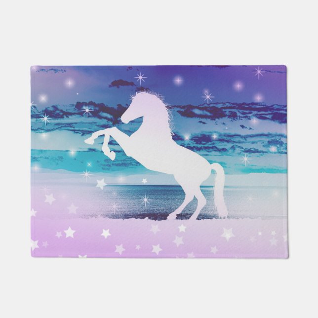Felpudo Caballo místico (Anverso)