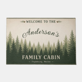 Felpudo Cabaña Familiar Personalizada Fryeburg Maine