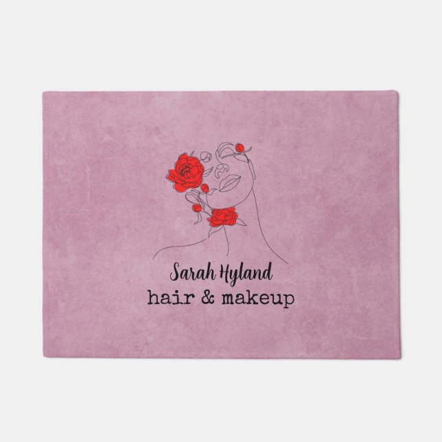 Felpudo Cabello y maquillaje (Anverso)