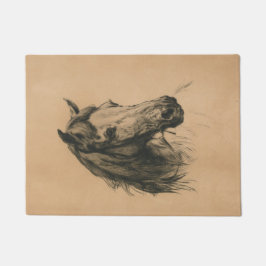 Felpudo Cabeza de caballo (por Heywood Hardy)