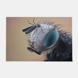 Felpudo Cabeza de insecto en primer plano