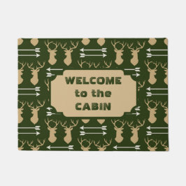 Felpudo Cabina de patrón de flecha Deer Antler