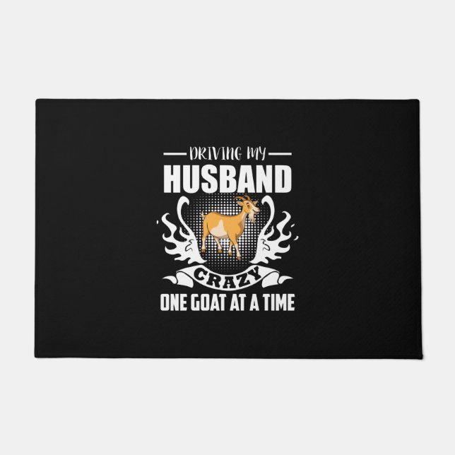 Felpudo Cabra Mamá Cabra Momma Cabra Regalos Regalo Madre  (Anverso)