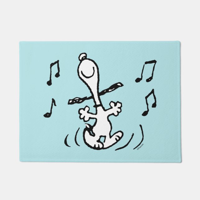 Felpudo Cacahuetes | Baile Snoopy (Anverso)
