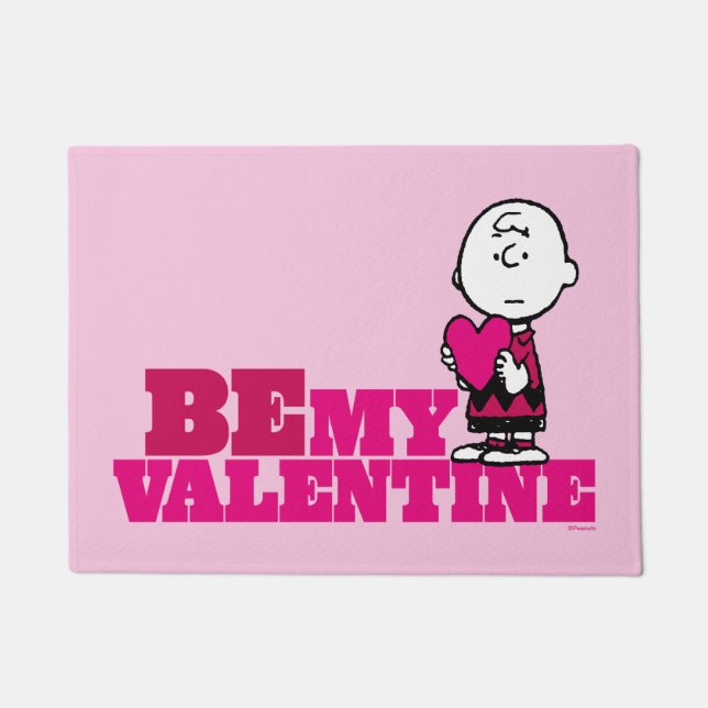 Felpudo Cacahuetes | Charlie Brown Be My Valentine (Anverso)
