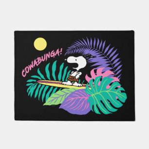 Felpudo Cacahuetes   Cowabunga Snoopy