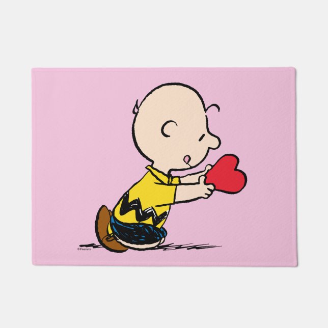 Felpudo Cacahuetes | El día de San Valentín Charlie Brown  (Anverso)