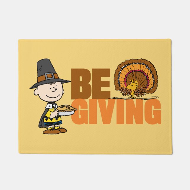 Felpudo Cacahuetes | Peregrino de Charlie Brown (Anverso)