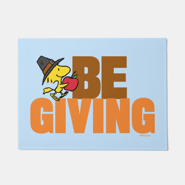 Felpudo Cacahuetes | Peregrino de Woodstock (Anverso)