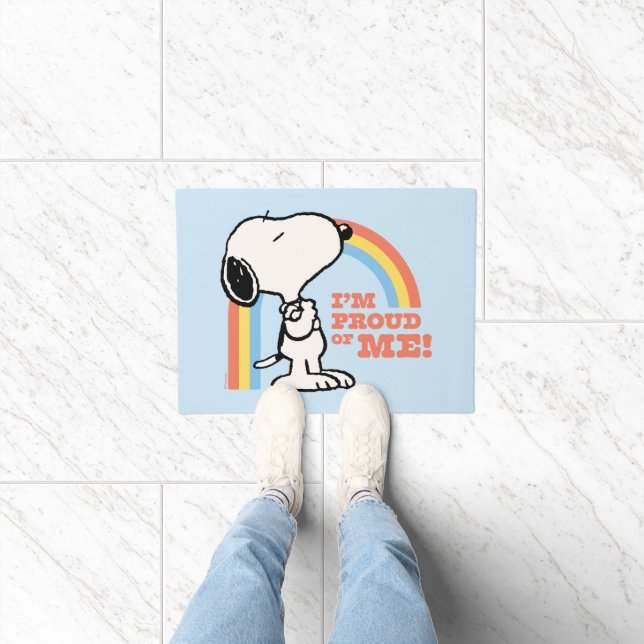 Felpudo Cacahuetes | Snoopy Estoy orgulloso de mí (Interior)