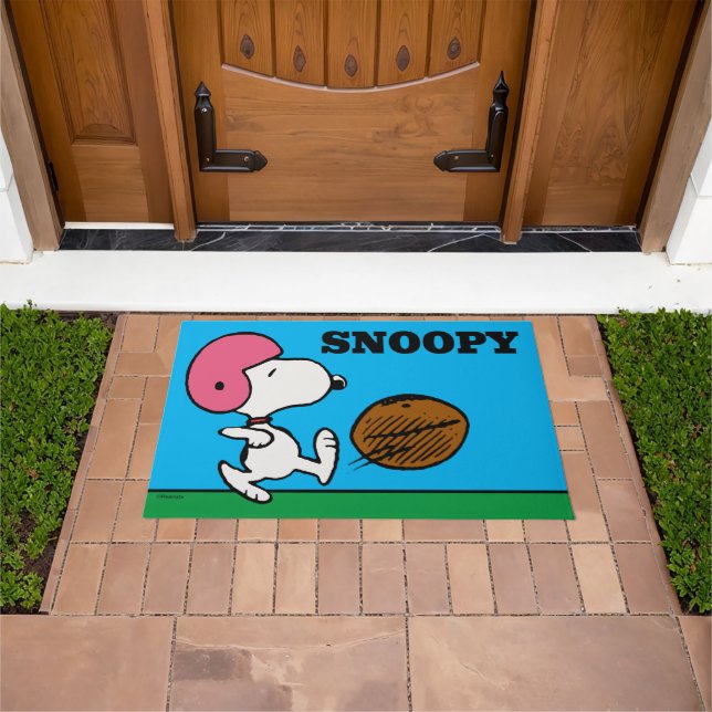Felpudo Cacahuetes | Snoopy Football Kicker (Exterior)