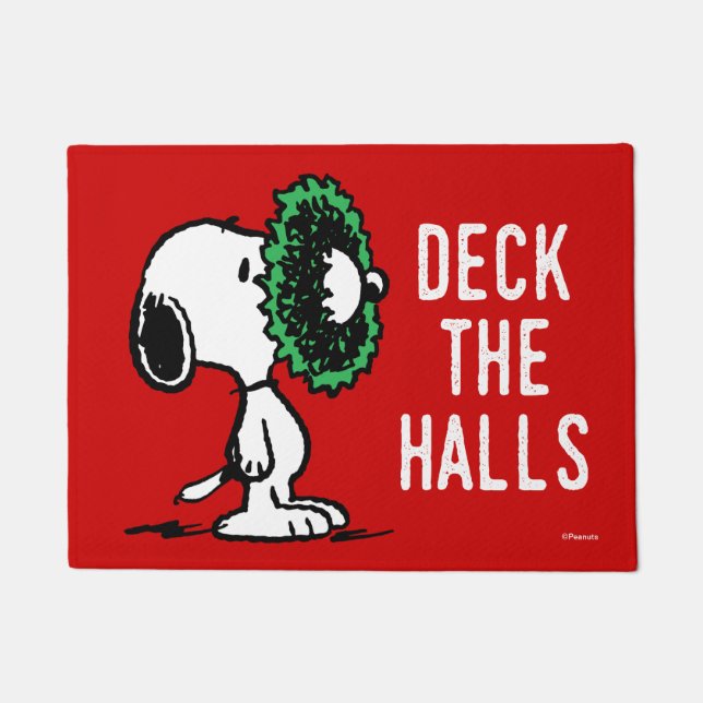 Felpudo Cacahuetes | Snoopy for Holidays (Anverso)