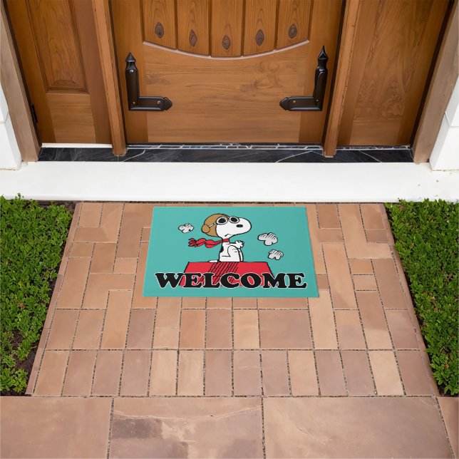 Felpudo Cacahuetes | Snoopy the Flying Ace (Exterior)