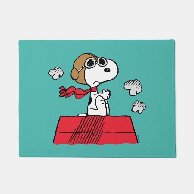 Felpudo Cacahuetes | Snoopy the Flying Ace (Anverso)