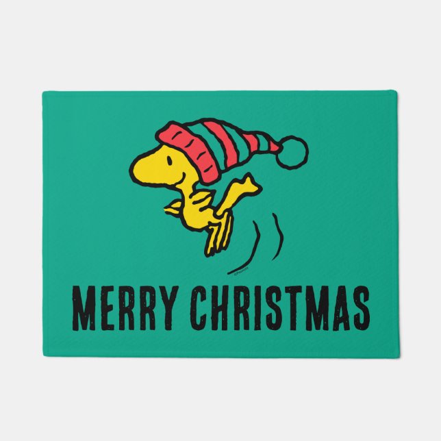 Felpudo Cacahuetes | Tapón de invierno de Woodstock (Anverso)