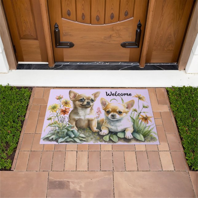 Felpudo Cachorros Chihuahua  (Exterior)