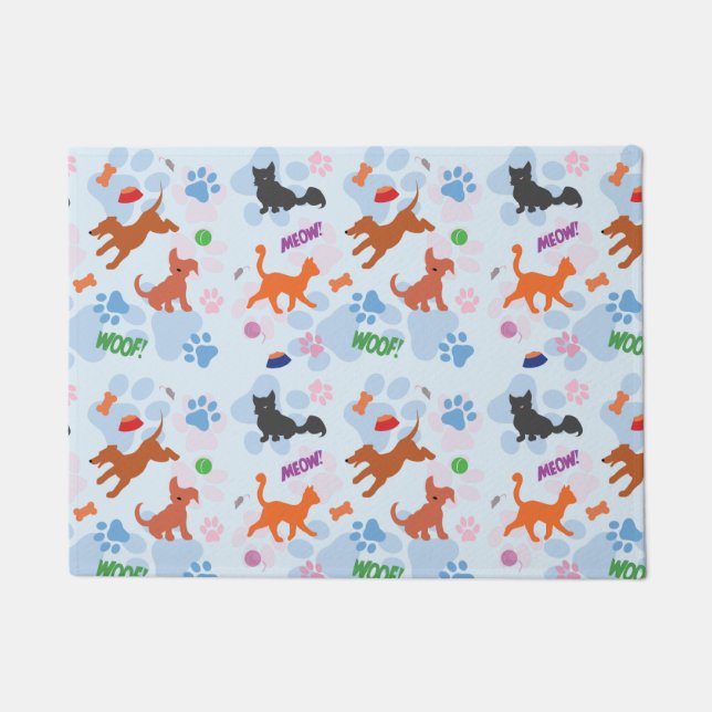 Felpudo Cachorros y gatitos (Anverso)