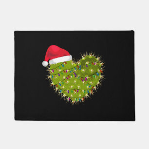 Felpudo Cactus Heart Navidades
