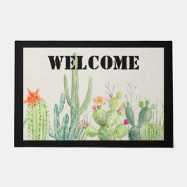 Felpudo Cactus Welcome Door Mat