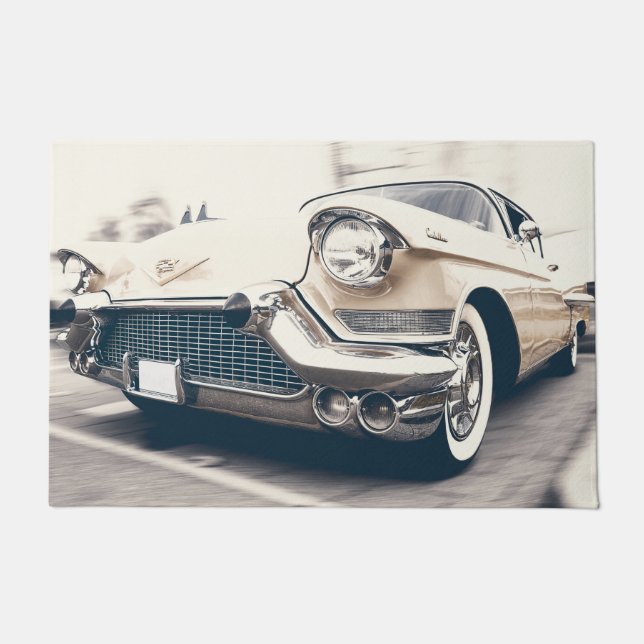 Felpudo Cadillac clásico americano (Anverso)