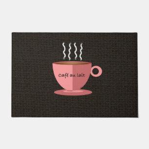 Felpudo Cafe au Lait Large Doormat