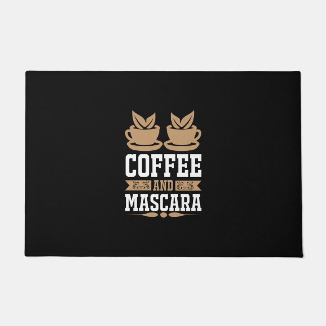 Felpudo Café De Arte Y Mascara (Anverso)