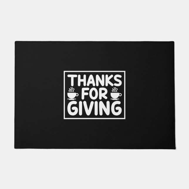 Felpudo Café Gracias Por Dar (Anverso)