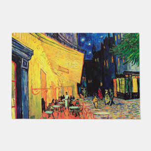 Felpudo Cafe Terrace at Night, Vincent van Gogh, 1888