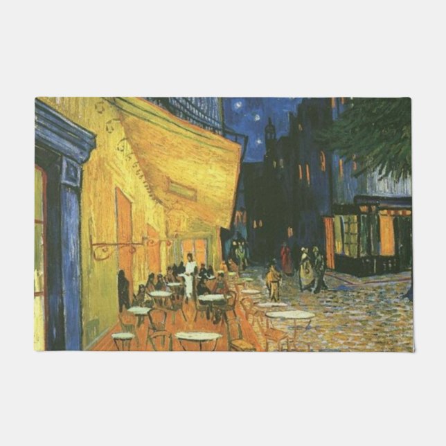 Felpudo Cafe Terrace - Vincent van Gogh (Anverso)