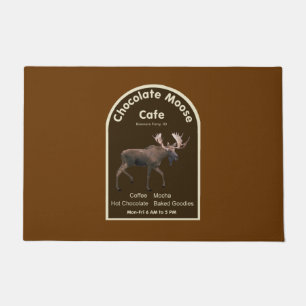 Felpudo Cafetería de chocolate Moose