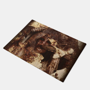 Felpudo Caída atrapada dentro