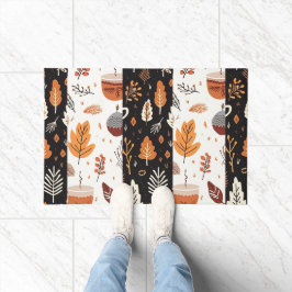 Felpudo Caída de una granja simple deja un patrón de hoja 