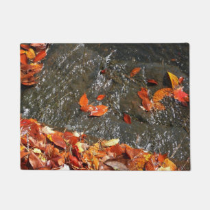 Felpudo Caídas en cataratas en fotografía de otoño