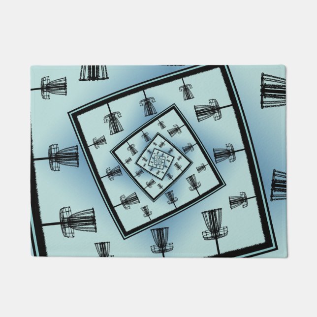 Felpudo Cajas de golf de disco giratorio (Anverso)